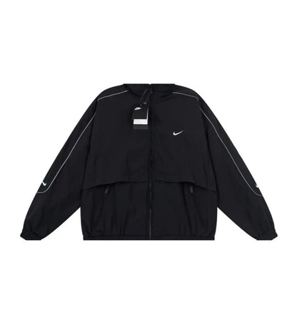 Nike jacket brown and black rain