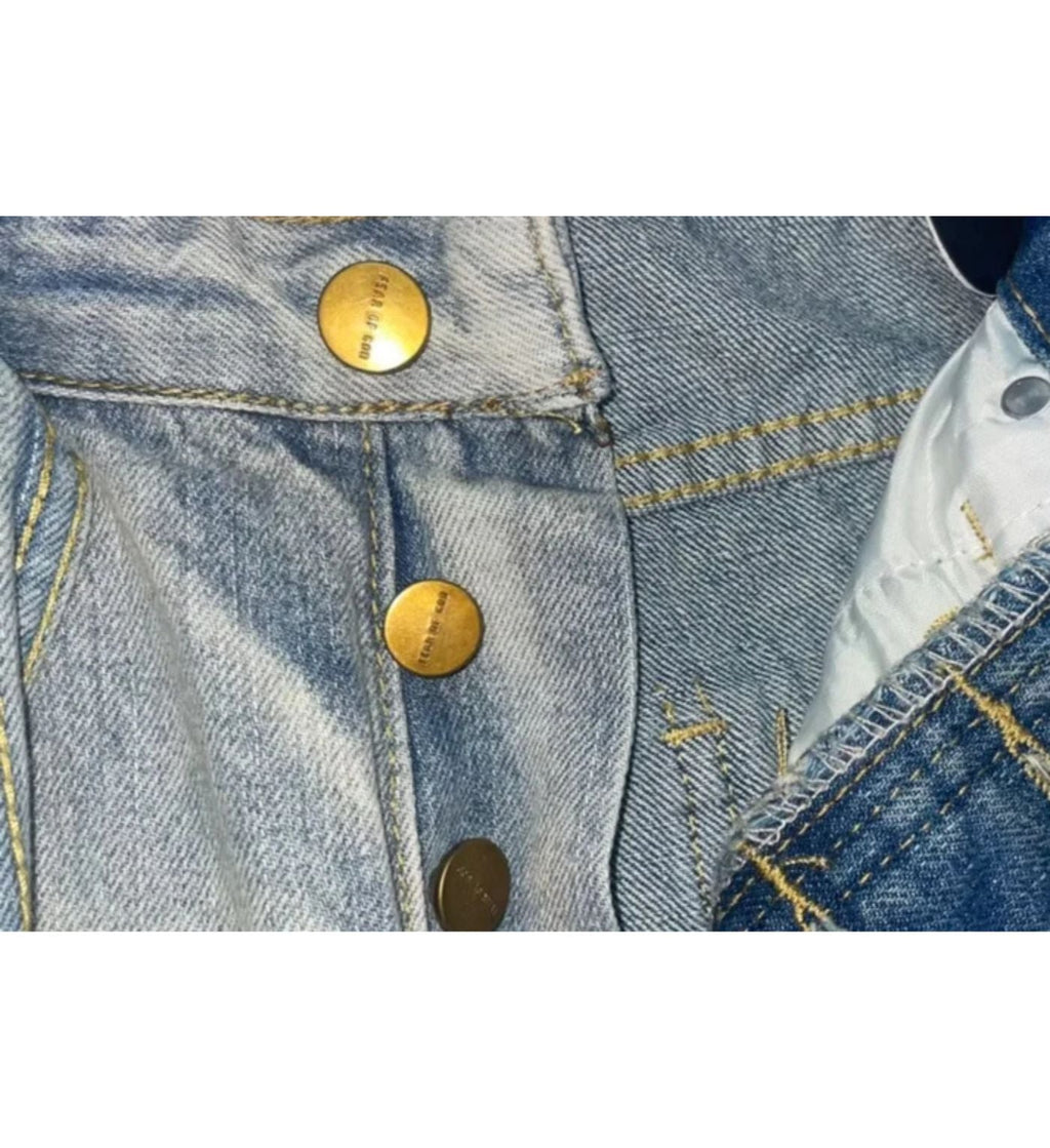 Fear of god pants jeans gray