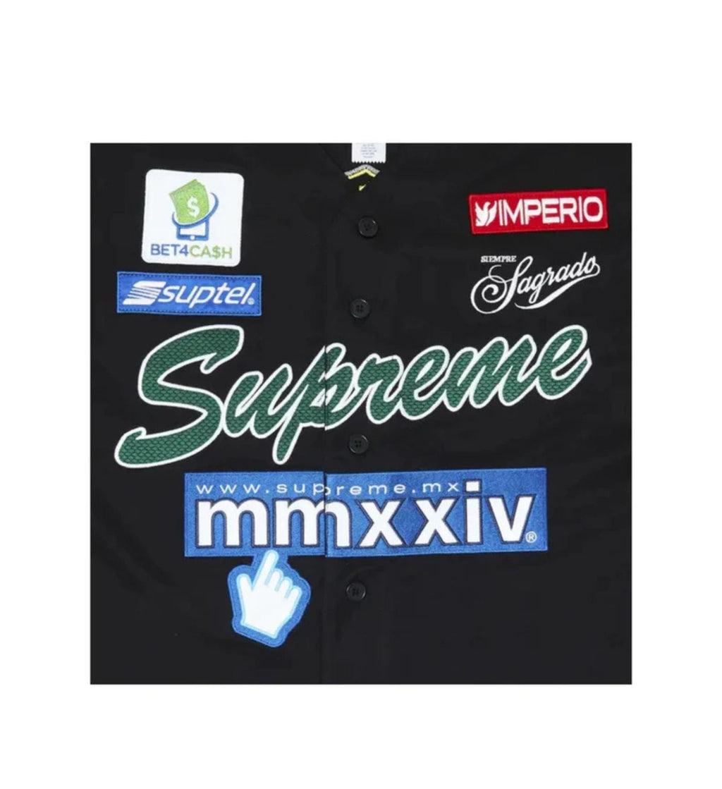 Supreme Chosen One Baseball Jersey Black