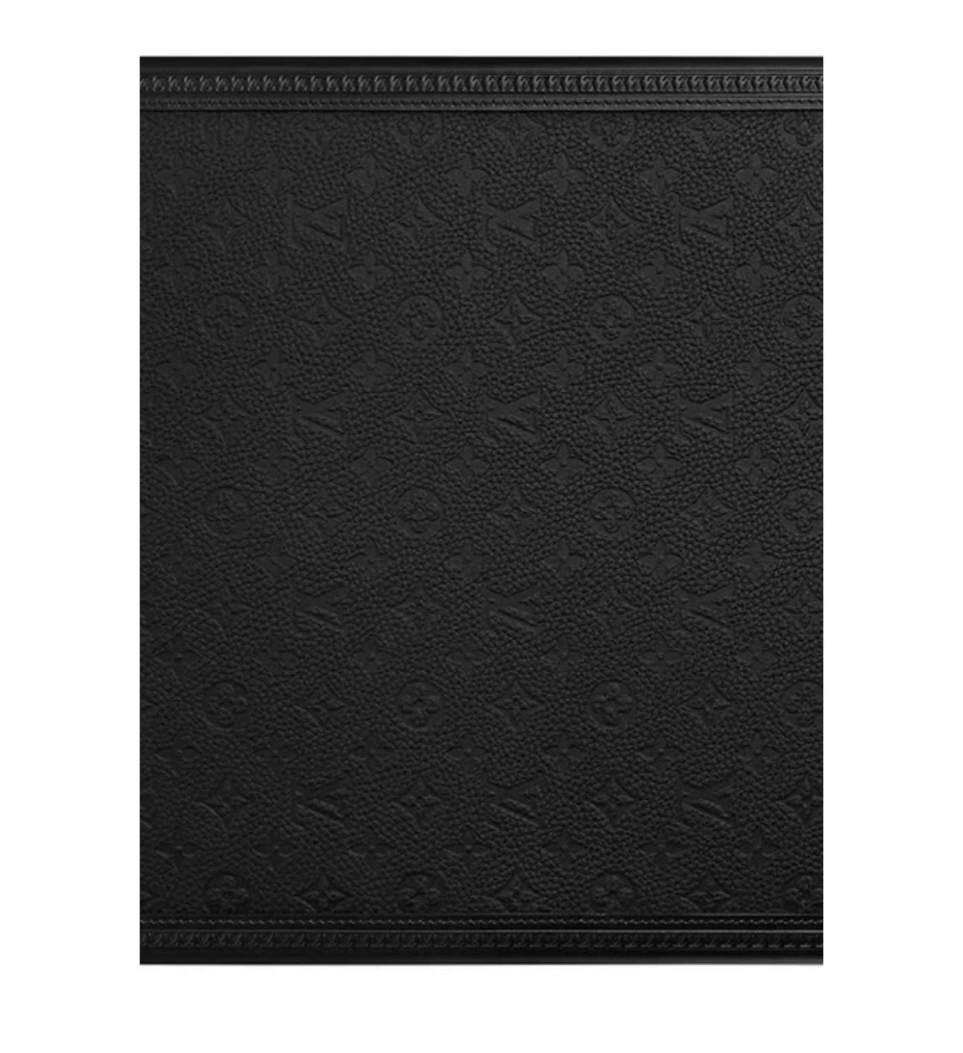 Taurillon Monogram Rolling Trunk Louis Vuitton black