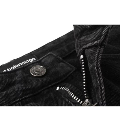 Balenciaga pants jeans black X Adidas