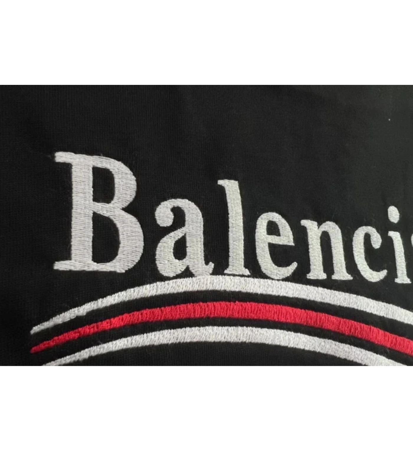 Balenciaga hoodie black logo winter