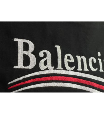 Balenciaga hoodie black logo winter