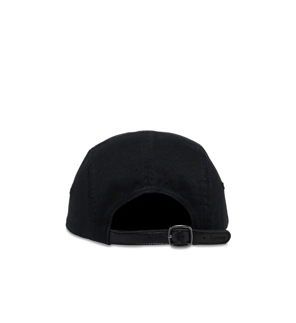 Supreme Washed Chino Twill Camp Cap 'Black'