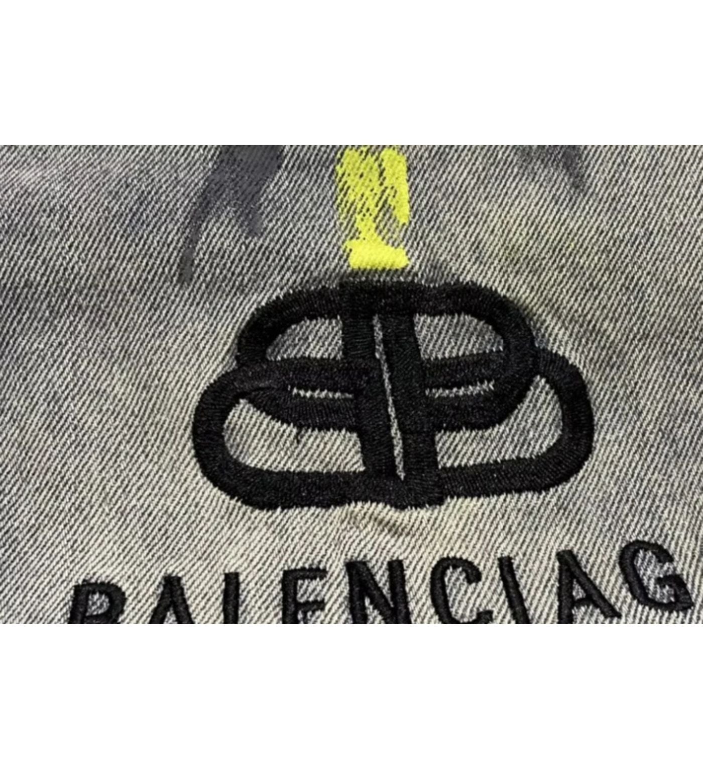 Balenciaga pants logo graffiti