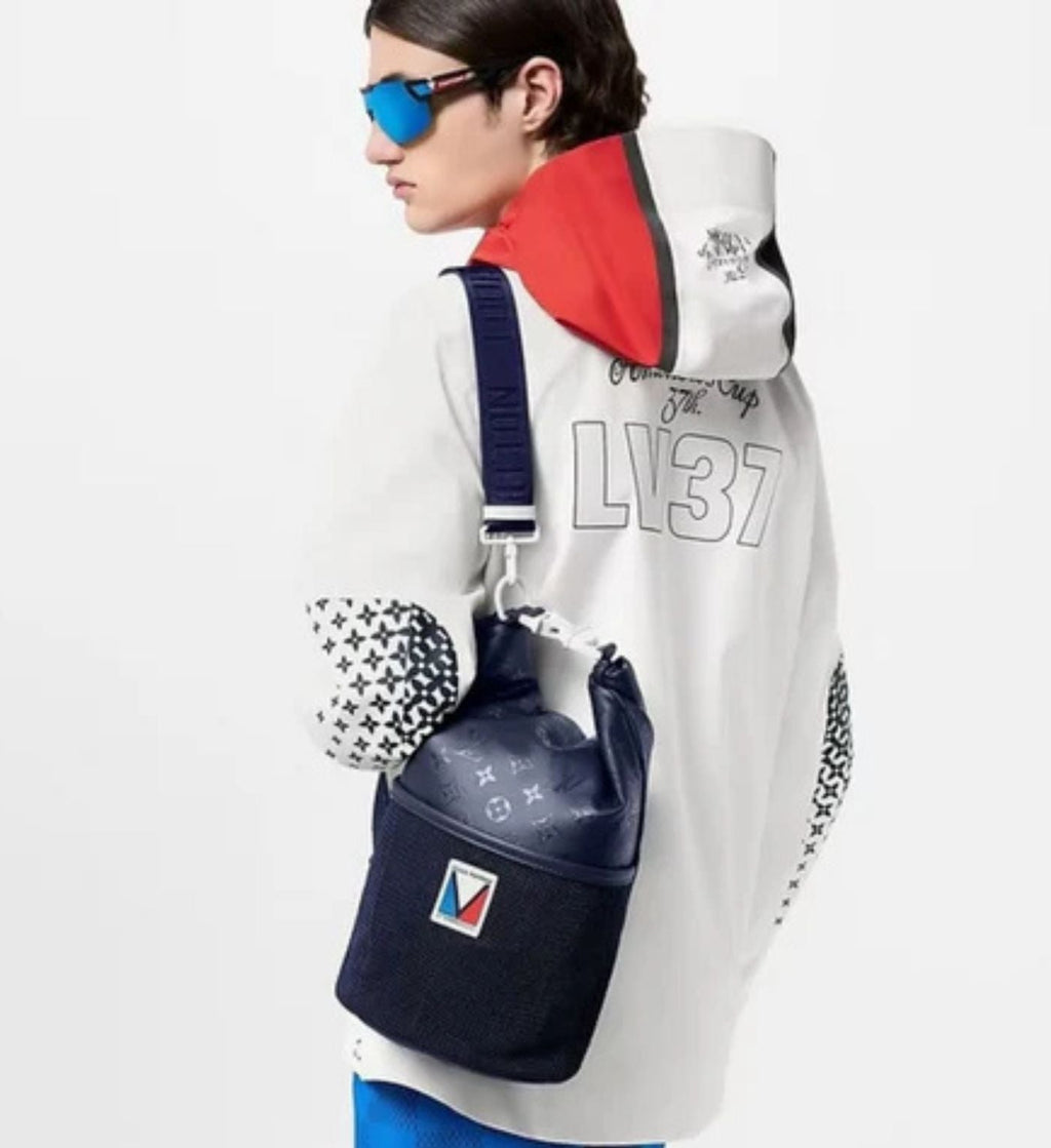 Louis Vuitton bags sport blue