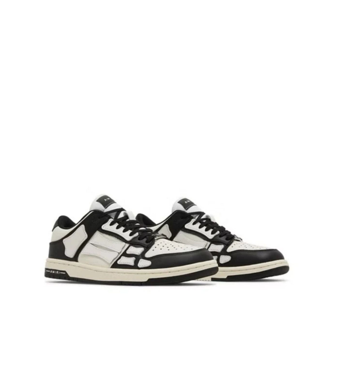 Amiri Skel Top Low 'Black White'