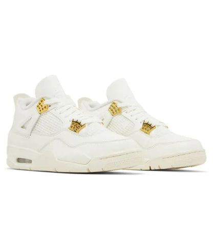 Wmns Air Jordan 4 Retro 'Metallic Gold'