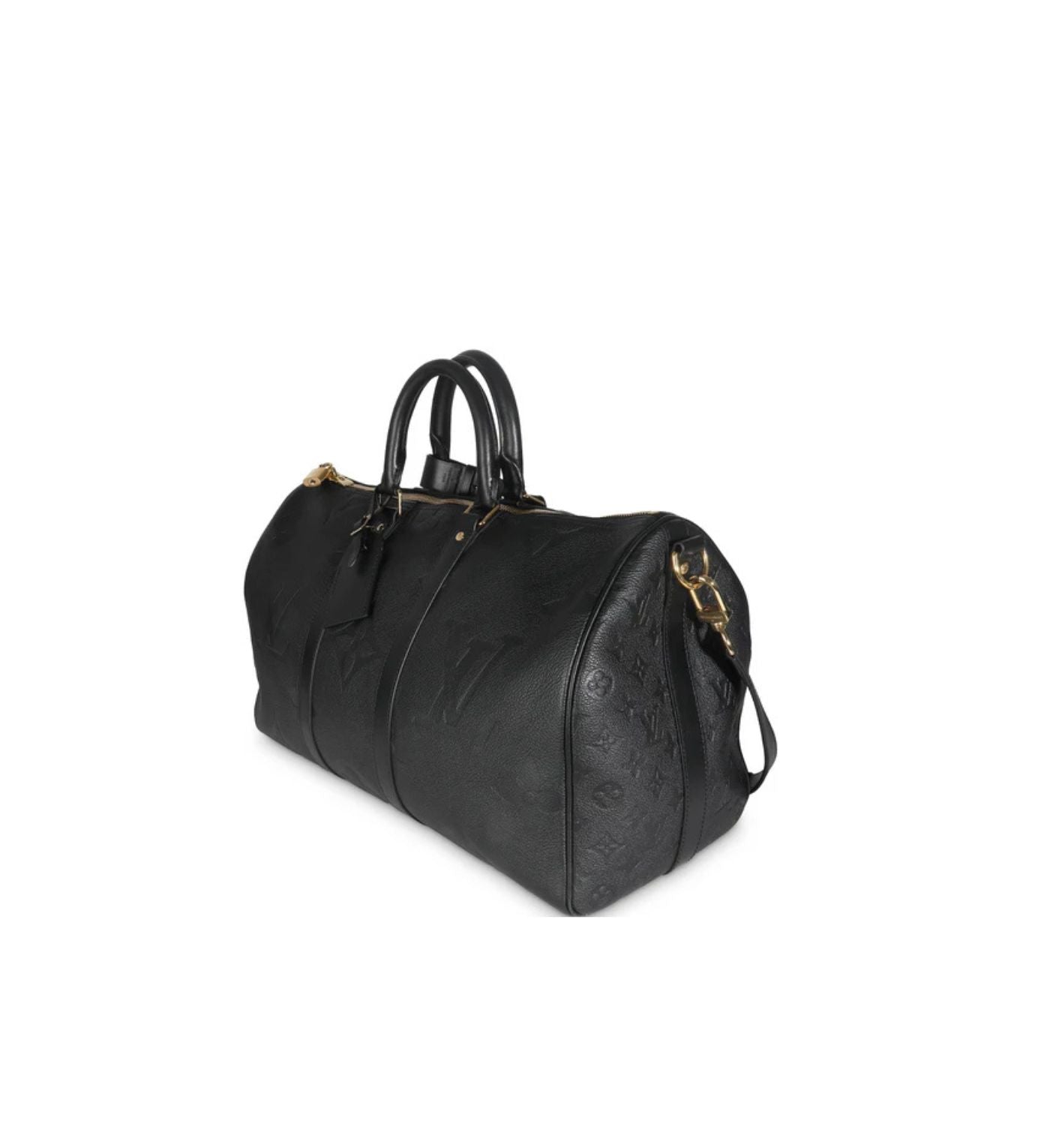 Louis Vuitton Keepall Bandoulière 45 in Empreinte Monogram Giant Black