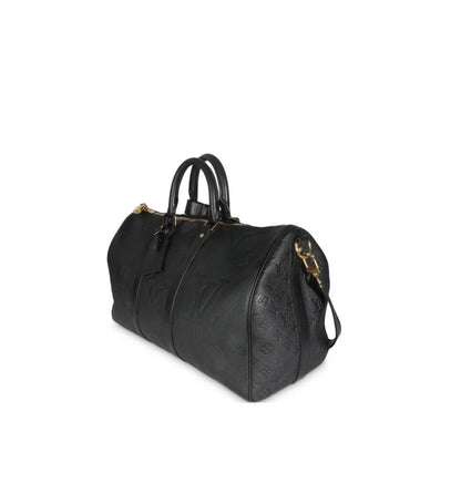 Louis Vuitton Keepall Bandoulière 45 in Empreinte Monogram Giant Black