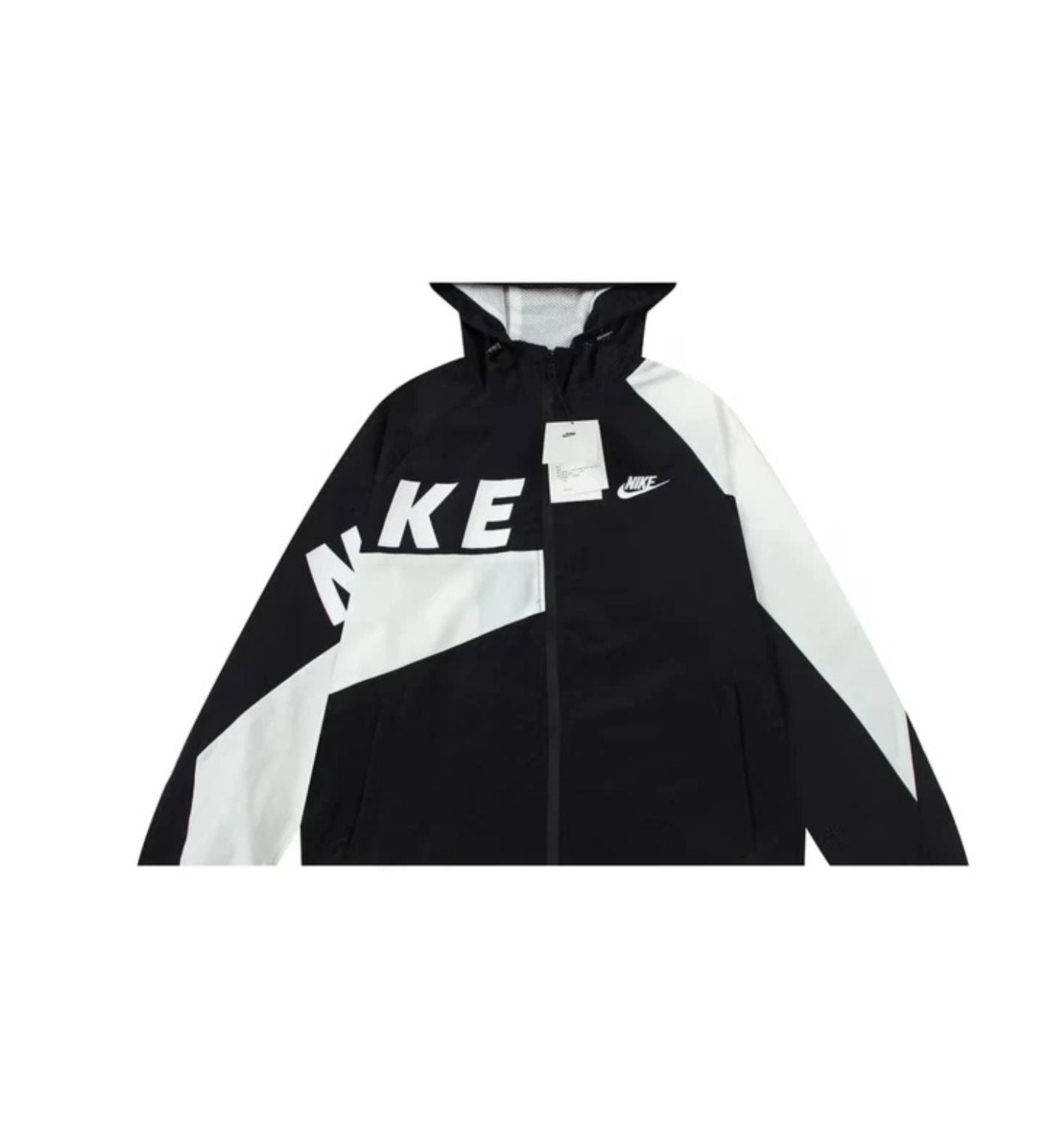 Nike x Jacket swoosh logo black and Withe