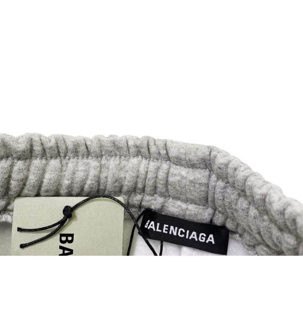 Balenciaga pants basic grey logo