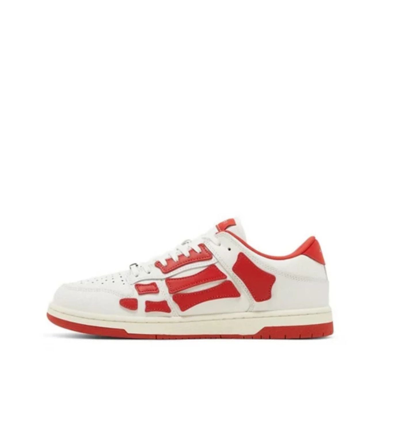Amiri Skel Top Low 'White Red'