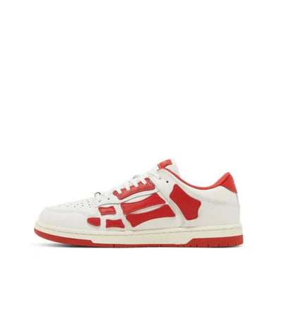 Amiri Skel Top Low 'White Red'