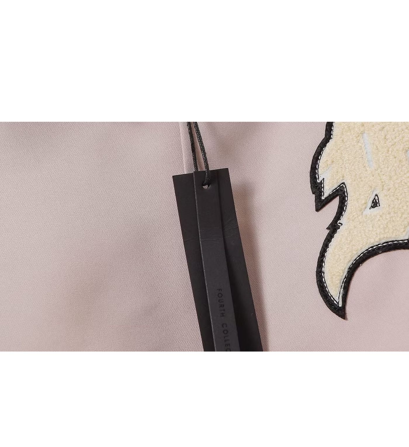 Fear of God Satin Baseball Coach Jacket Blush