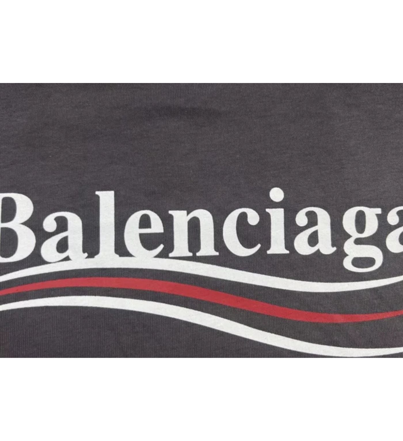 Balenciaga T-Shirt gray logo