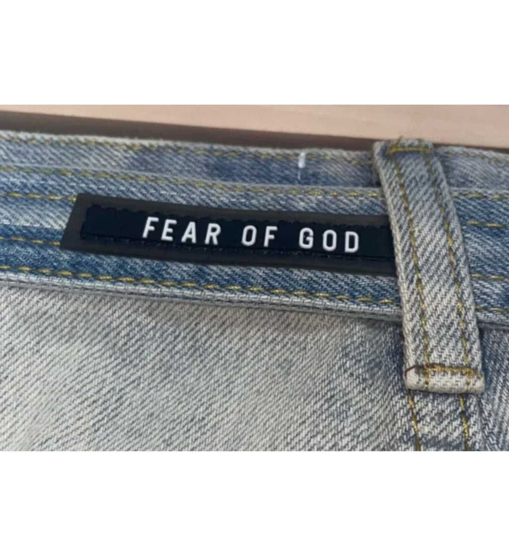 Fear of god pants jeans gray