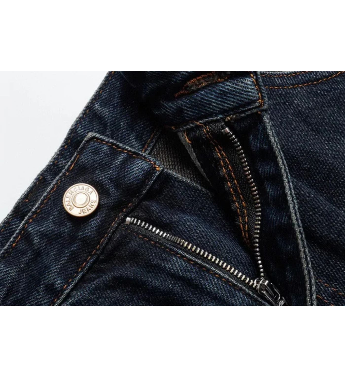 Balenciaga cargo pants blue jeans