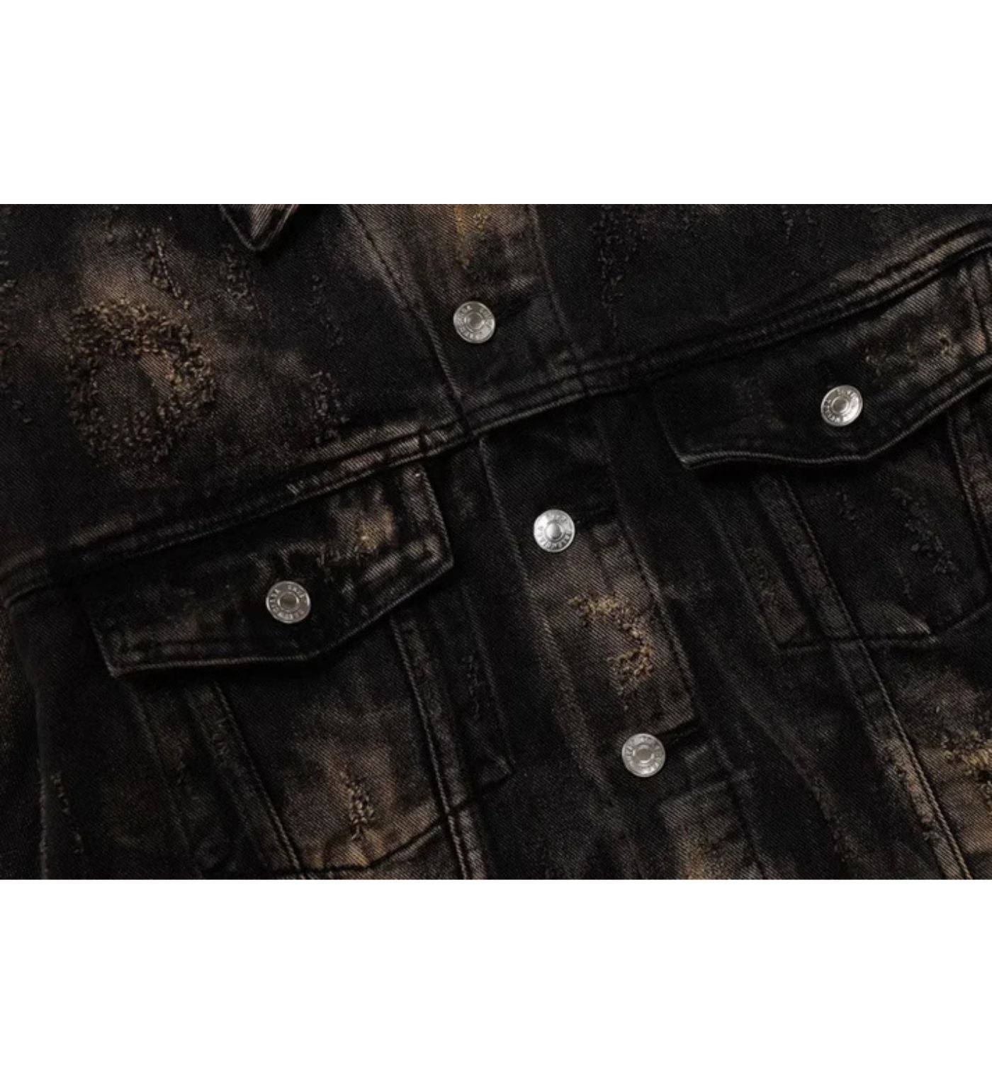 Balenciaga jacket black brown logo