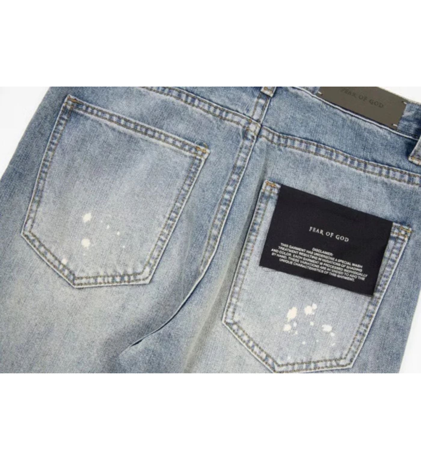 Fear of god pants jeans clean