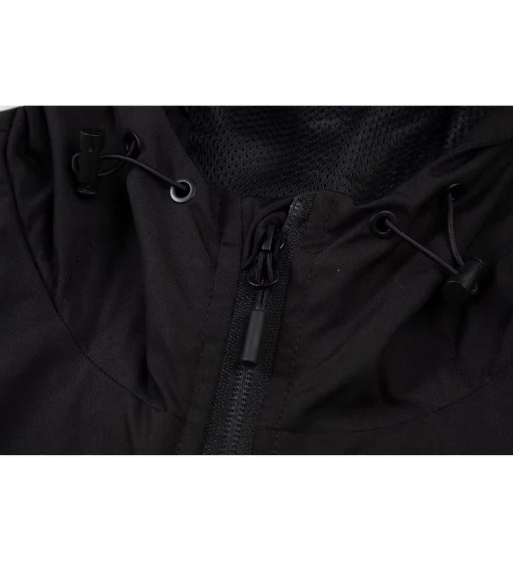 Nike jacket swoosh logo black