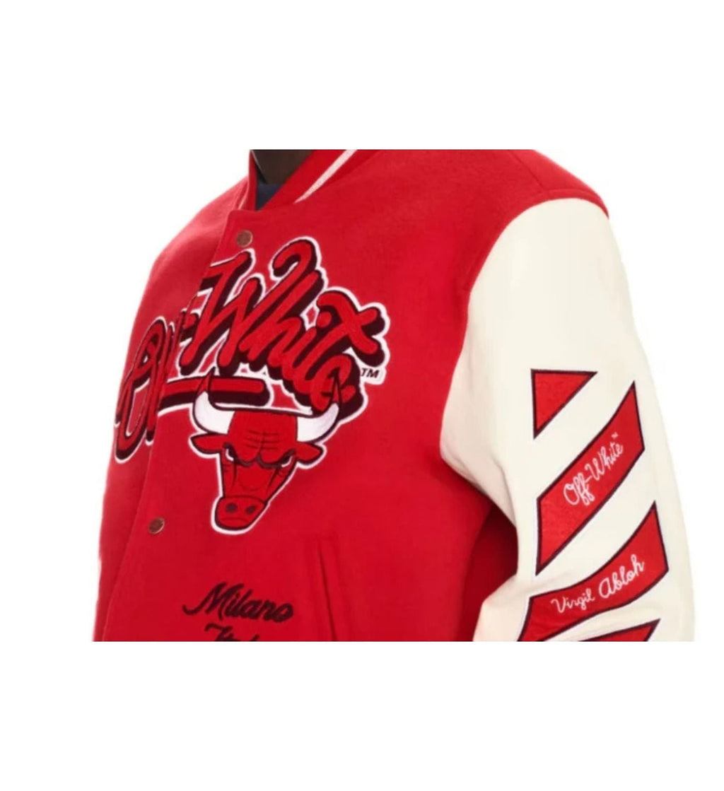 Off Withe jacket bulls gym red X Virgil Abloh