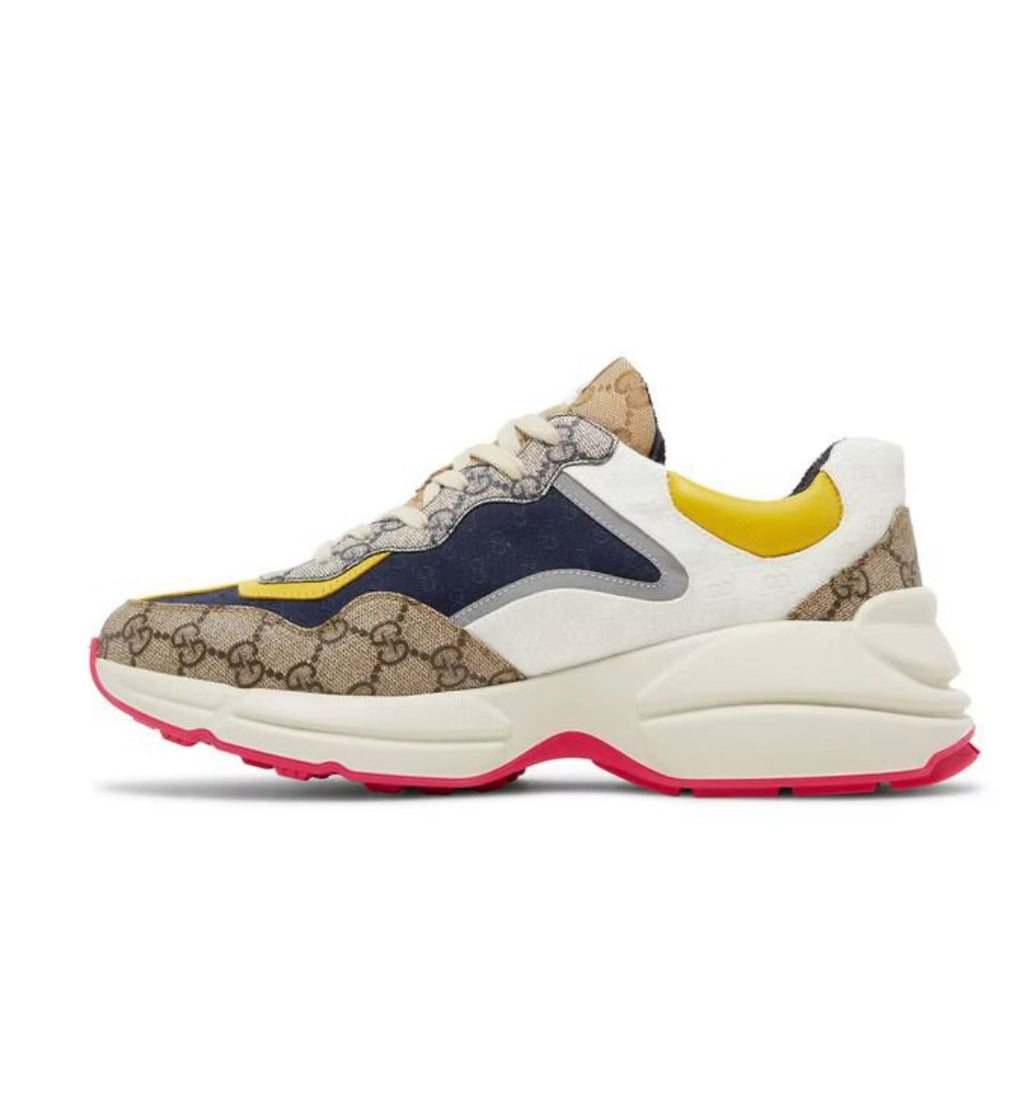 Gucci GG Rhyton 'Beige White Yellow'