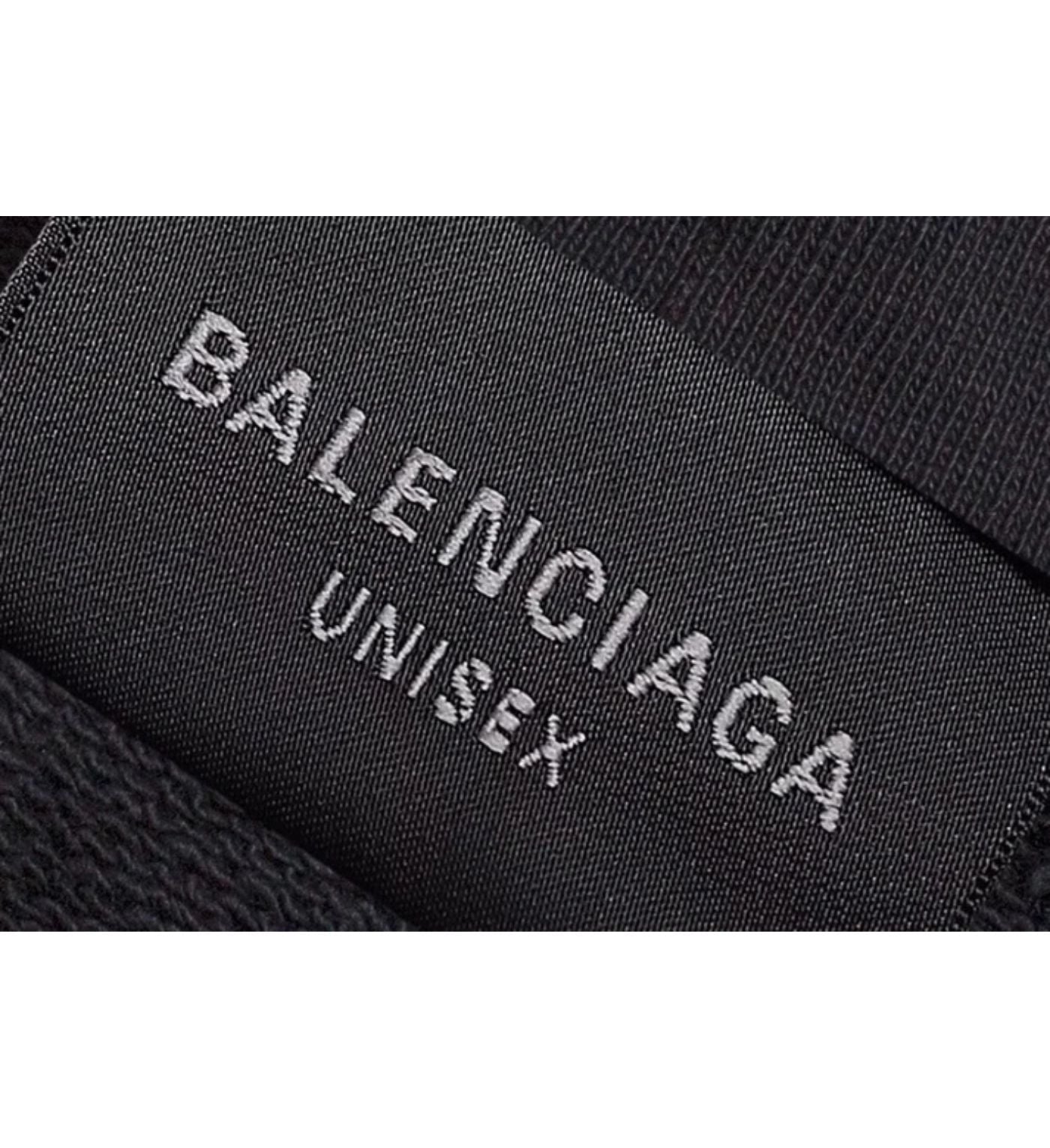 Balenciaga hoodie logo blue