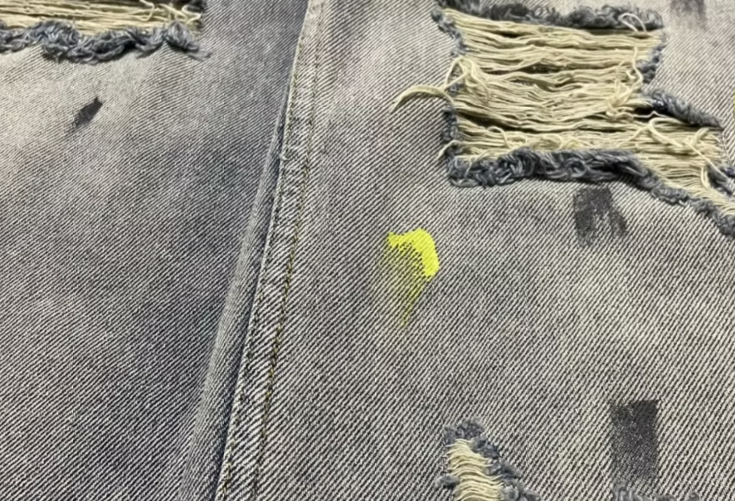 Balenciaga pants logo graffiti