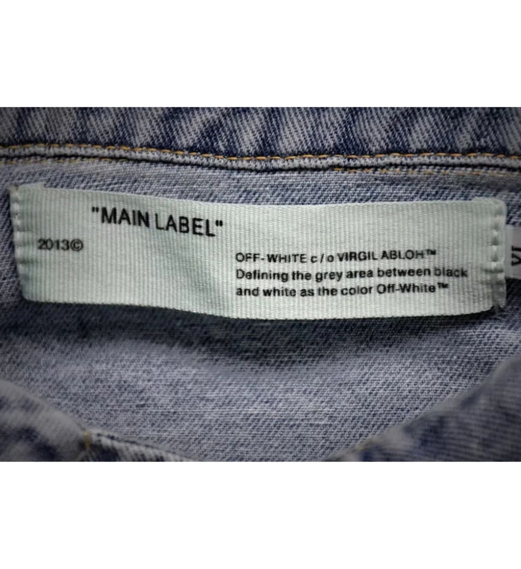 Offwithe jacket clear logo X Virgil Abloh