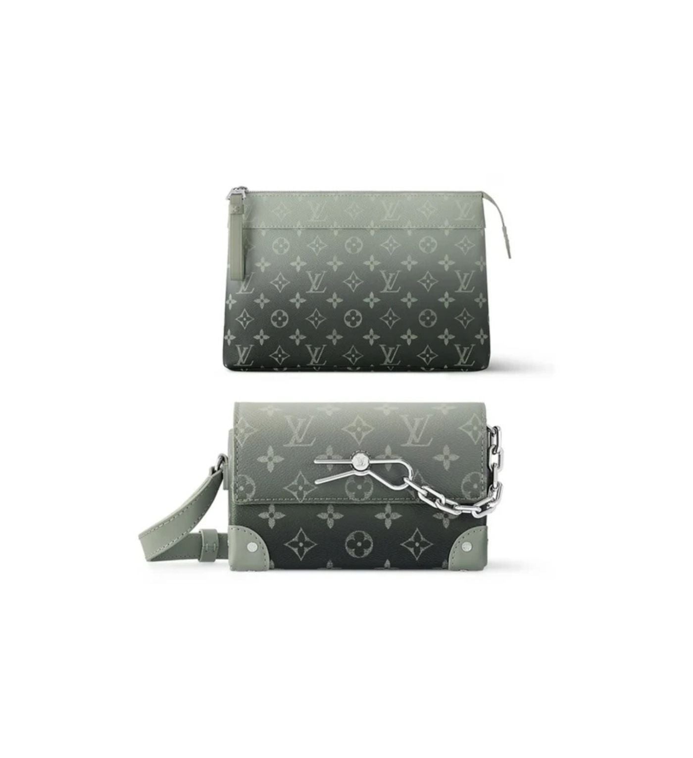 Louis Vuitton small bag green light