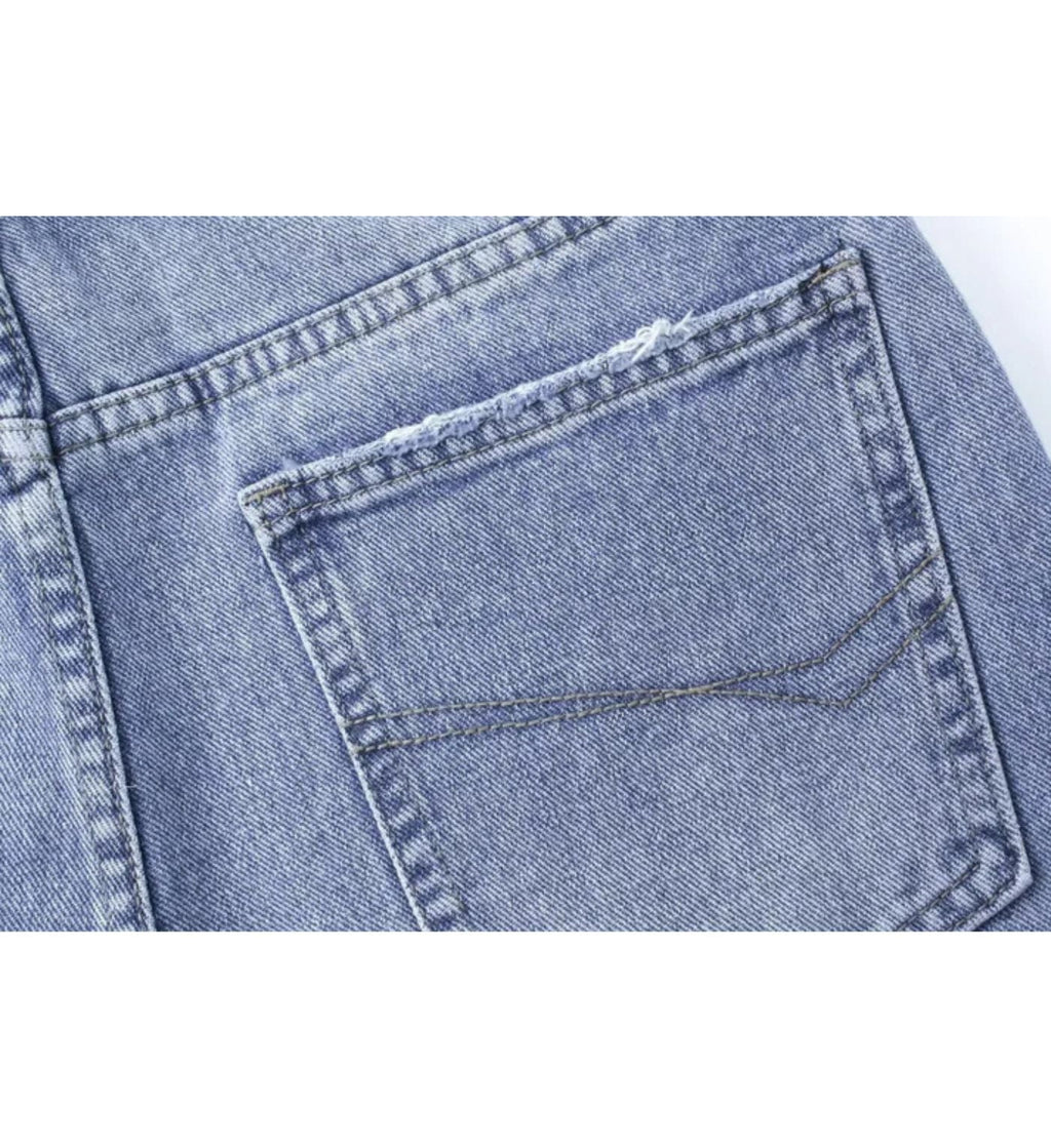 Balenciaga pants blue jeans X Adidas