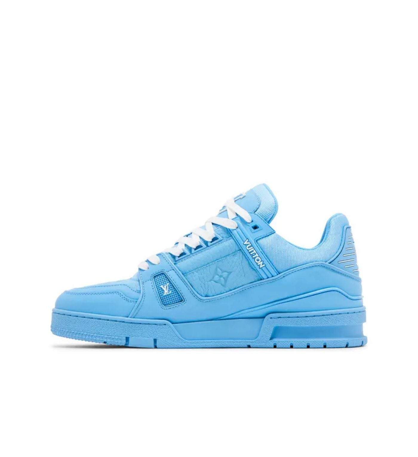 Louis Vuitton Trainer 'Embossed Monogram - Blue'
