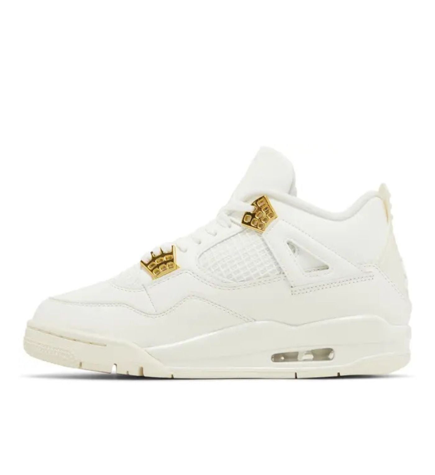 Wmns Air Jordan 4 Retro 'Metallic Gold'