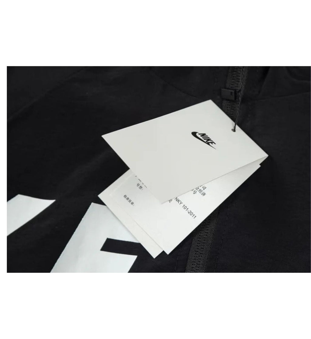 Nike x Jacket swoosh logo black and Withe