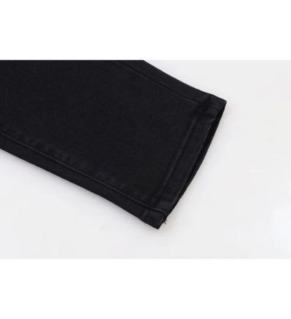 Balenciaga pants slim black logo