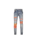 AMIRI Vintage Bandana Artpatch Cowboy Clay Indigo