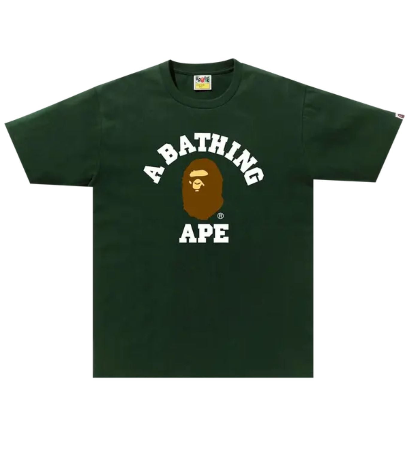 BAPE College Tee 'Green'