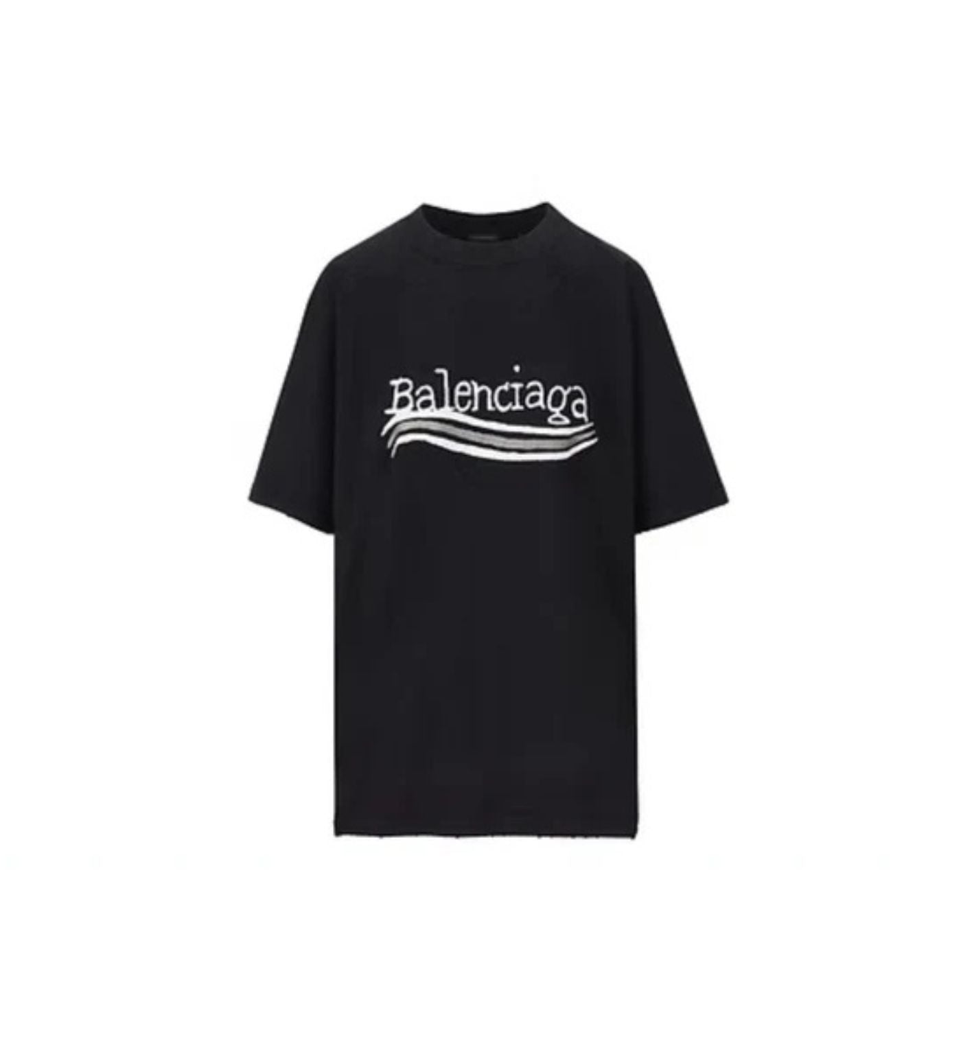 Balenciaga Hand Drawn Political Campaing Tee Black