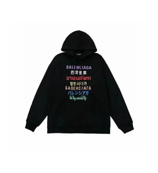 Balenciaga hoodie black Tokyo oversize