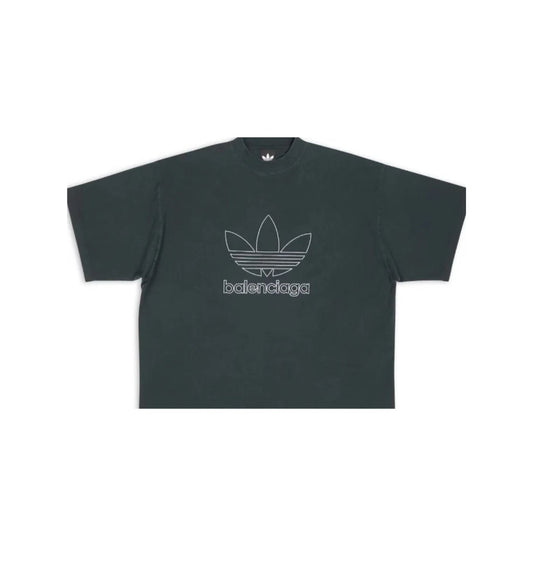 Balenciaga x adidas T-Shirt Oversized Green