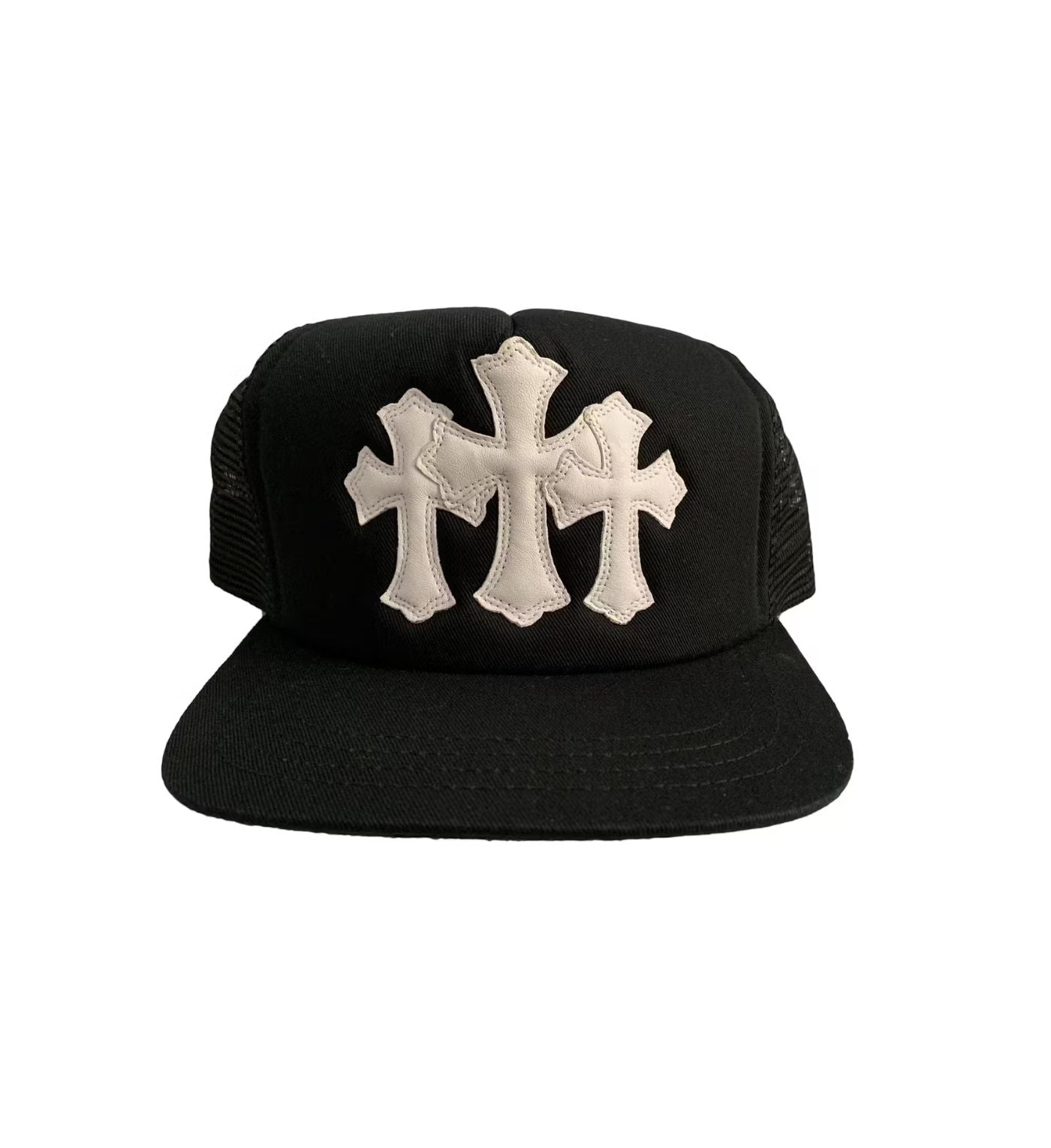 Chrome Hearts Cemetery Black Trucker Hat