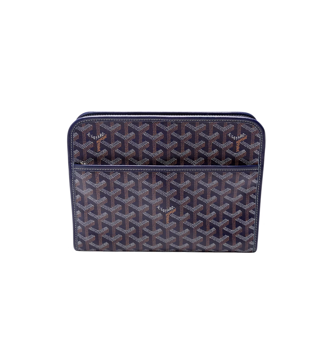 Goyard Jouvence Toiletry Bag PM Navy Blue