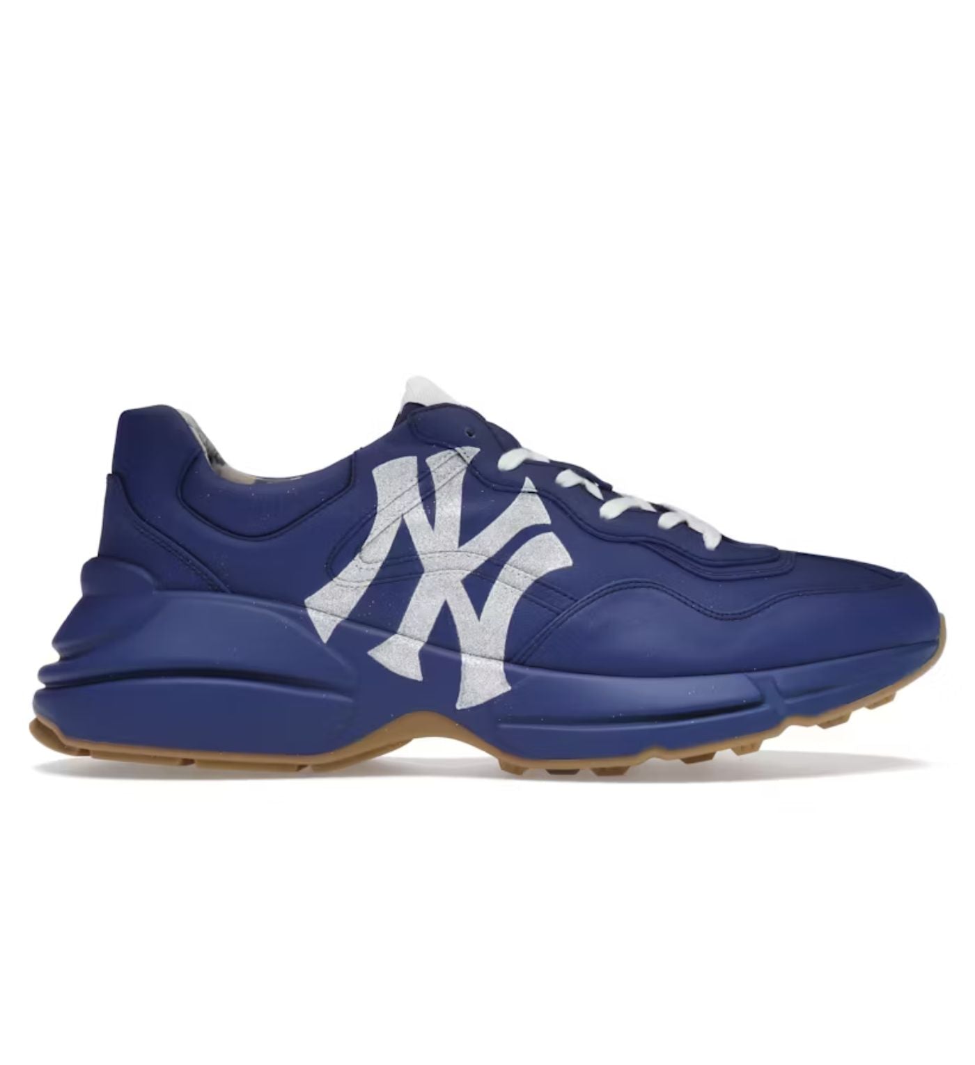 Gucci Rhyton Leather Sneaker 'NY Yankees'