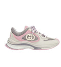 Gucci Wmns Run Sneaker 'Ivory Pink Grey'