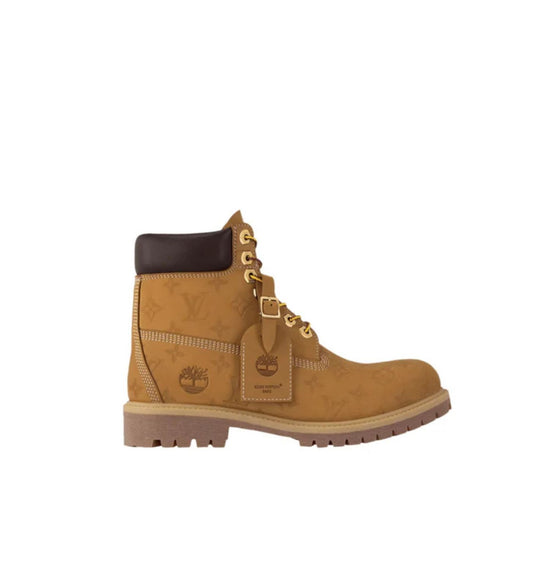 Louis Vuitton x 6 Inch Ankle Boot 'Embossed Monogram - Wheat'