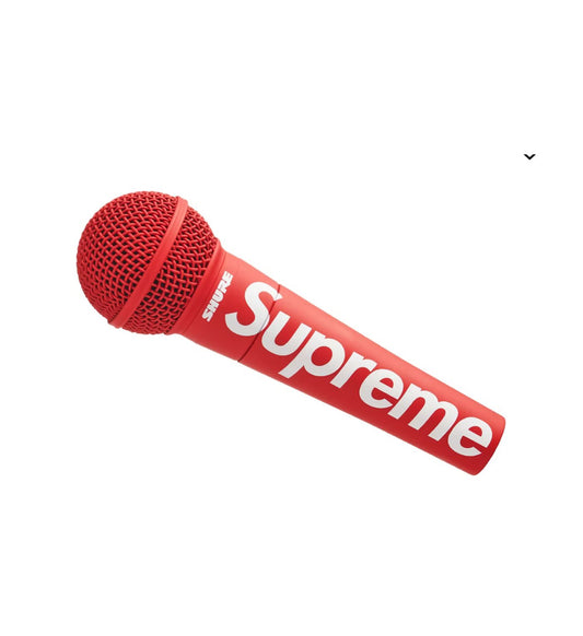 Supreme Shure SM58 Vocal Microphone Red