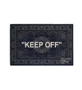 Virgil Abloh x IKEA "KEEP OFF" Rug 200x300 CM Grey/White