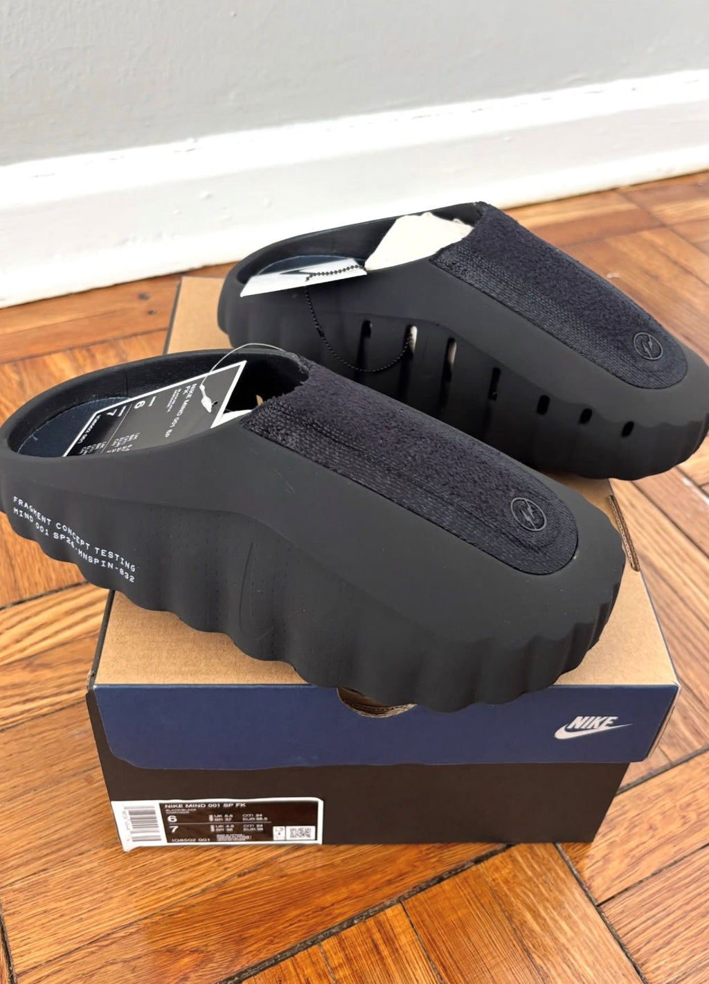 Fragment Design x Nike Mind 001 'Black'