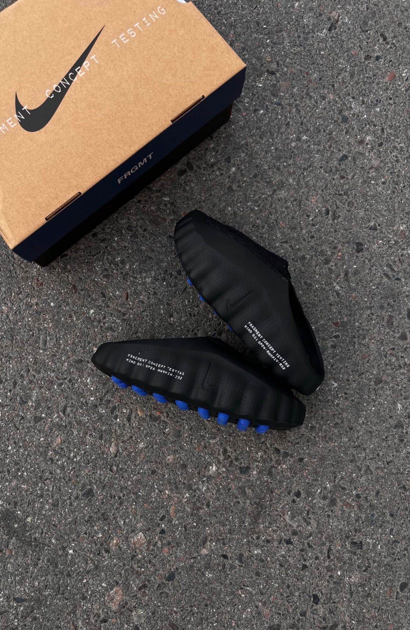Fragment Design x Nike Mind 001 'Black'